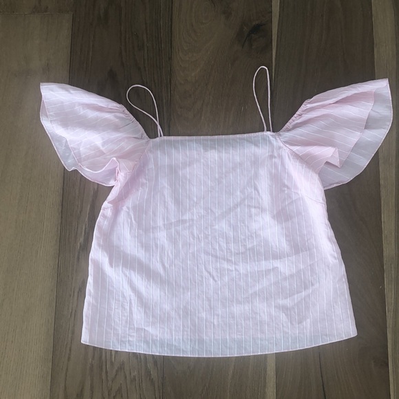 H&M pink off the shoulder blouse - Picture 3 of 3